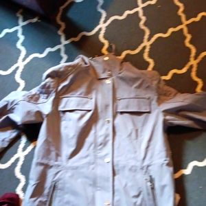 Michael Kors polyster/spandex coat waterproof